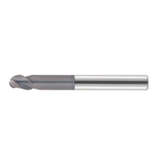 VHM Rippenkugel Schaftfräser mit 3 Schneiden 3RBS025100S06 mit JCRO Beschichtung 2,5mm Durchmesser-Beschreibung lesen