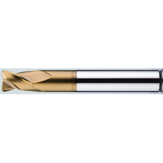 VHM Eckradiusfräser 2OCR025002160 mit AICrN Beschichtung 2,5mm Durchmesser 50mm Länge-Beschreibung lesen