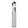 VHM Entgrater 2AEN030900S06 mit Nicht beschichtet Beschichtung 3mm Durchmesser 50mm Länge