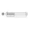 VHM Eckradiusfräser mit 6 Schneiden 6MSC060010S06 mit HR Beschichtung 6mm Durchmesser