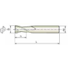 VHM Schaftfräser lang 2KLE100700120 mit TISIN Beschichtung 10mm Durchmesser
