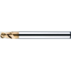 VHM Kugelfräser 2HOB008120S04 mit AIRCrN Beschichtung 0,8mm Durchmesser 45mm Länge