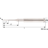 VHM Schaftfräser ARD für PEEK, PMMA, WAX und Zirconia 1ARD010160663 mit Nicht beschichtet Beschichtung 1mm Durchmesser
