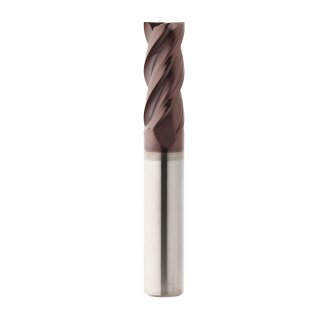 Schaftfräser 4WCE035100S06 mit TISIN Beschichtung 3,5mm Durchmesser 50mm Länge-Beschreibung lesen