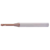VHM Schaftfräser scharfkant 4KRE010140S04 mit TISIN Beschichtung 1mm Durchmesser