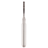 VHM Schaftfräser ARD für PEEK, PMMA, WAX und Zirconia 3ARD010160663 mit DIA Beschichtung 1mm Durchmesser