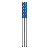 VHM Torusfräser 6BNR040005S06 mit TISIN-S Beschichtung 4mm Durchmesser 50mm Länge