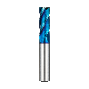VHM Fräser für Heavy Cuts 4ECE010025S04 mit BLUE Beschichtung 1mm Durchmesser
