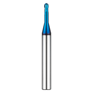 VHM Mini Radiusfräser 2BRB015040S04 mit TISIN Beschichtung 1,5mm Durchmesser 45mm Länge-Beschreibung lesen