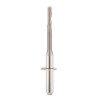 VHM Schaftfräser VHN für PEEK, PMMA und WAX 2VHN006088335 mit Nicht beschichtet Beschichtung 0,6mm Durchmesser