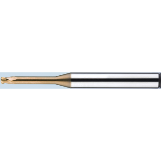 VHM Eckradiusfräser 2RCR025001250 mit TISIN Beschichtung 2,5mm Durchmesser 60mm Länge-Beschreibung lesen