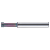 Gewindefräser kurz 4TSS024075S06M3 mit TISIN-R Beschichtung 2,4mm Durchmesser