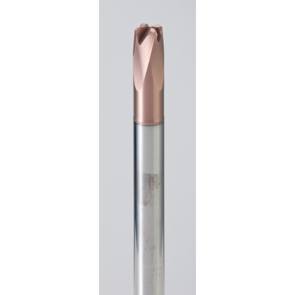 Fraise ER en carbure monobloc haute vitesse 4SCU080020300 avec revêtement TISIN diamètre 8mm-Leggi tutto