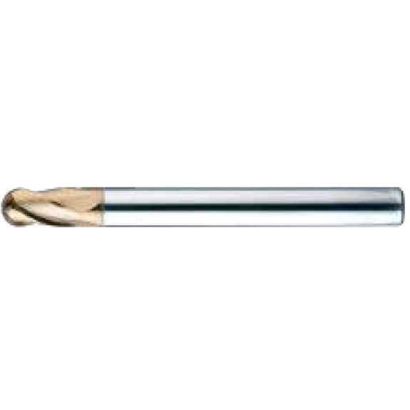 VHM Kugelfräser High Speed 4SCB040080S06 mit TISIN Beschichtung 4mm Durchmesser-Beschreibung lesen