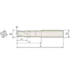 VHM Mini Torusfräser 4BCR030010200 mit TISIN-S Beschichtung 3mm Durchmesser 60mm Länge