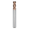VHM Eckradiusfräser 4KNR120020130 mit TISIN Beschichtung 12mm Durchmesser 130mm Länge
