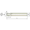 VHM Eckradiusfräser 4KNR120020130 mit TISIN Beschichtung 12mm Durchmesser 130mm Länge