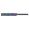 VHM Schaftfräser mit 4 Schneiden 4MSE012045S06 mit HR Beschichtung 1,2mm Durchmesser