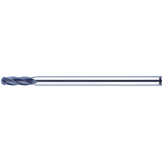 VHM Kugelfräser Diamant beschichtet 4DBL015450S04 mit DIA Beschichtung 1,5mm Durchmesser-Beschreibung lesen