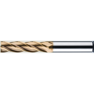 VHM Schaftfräser lang 4LEM012100S06 mit TISIN Beschichtung 1,2mm Durchmesser-Beschreibung lesen
