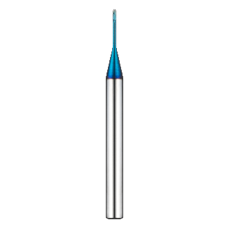VHM Mini Schaftfräser scharfkant 2BRE002005S04 mit TISIN-S Beschichtung 0,2mm Durchmesser-Beschreibung lesen