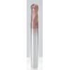 VHM Kugelfräser Ultrapräzise 2UPB010025S04 mit TISIN Beschichtung 1mm Durchmesser