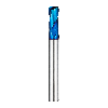VHM Eckradiusfräser für Heavy Cuts 2ECR015003S04 mit BLUE Beschichtung 1,5mm Durchmesser