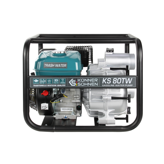 Les motopompes pour l'eau sale KS 80TW Modèle moteur KS 250 Volume du moteur, cm3 212-Lire la description
