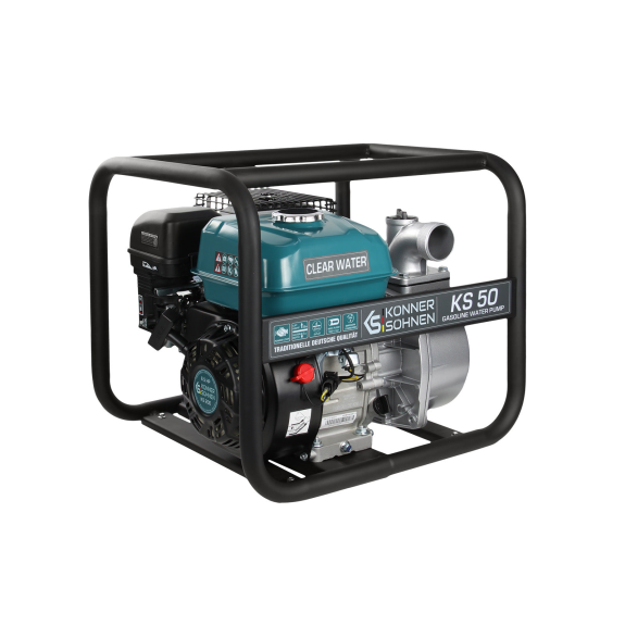 Wasserpumpe für reines Wasser KS 50 Motormodell KS 200 Hubraum, cm3 196-Beschreibung lesen