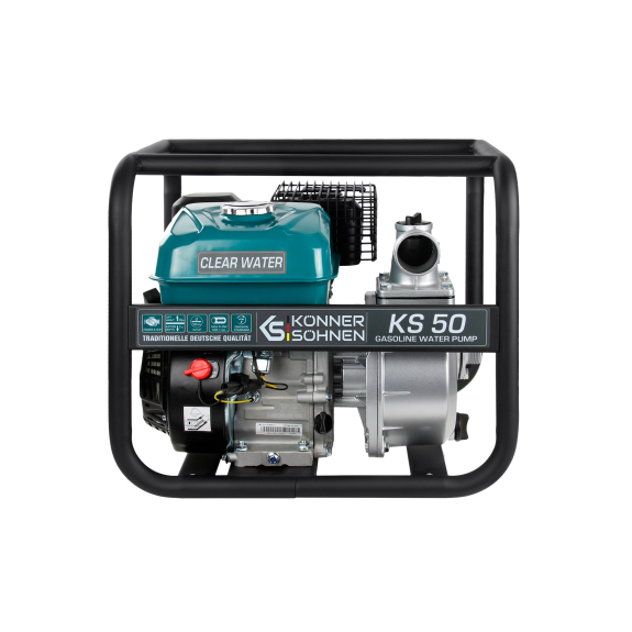 Wasserpumpe für reines Wasser KS 50 Motormodell KS 200 Hubraum, cm3 196-Beschreibung lesen