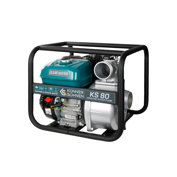 Wasserpumpe für reines Wasser KS 80 Motormodell KS 200 Hubraum, cm3 196-Beschreibung lesen
