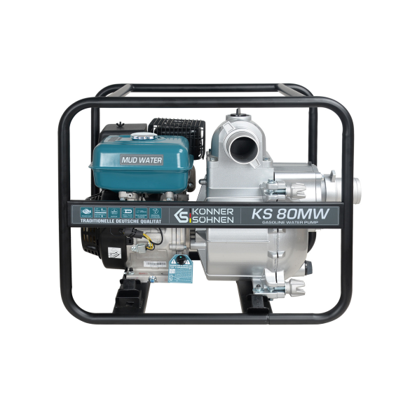 La motopompe pour eau fortement polluée KS 80MW Modèle moteur KS 280 Volume du moteur, cm3 269-Lire la description