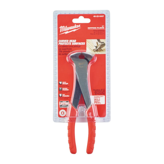 Alicate de corte frontal - Nipping pliers 180 mm - 1 pc-Leer más