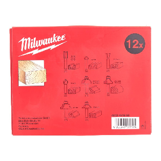 Juego de fresas para madera - Router bit set - 12 pcs-Leer más