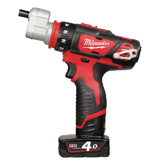 Taladro atornillador subcompacto M12 con portabrocas desmontable - M12 BDDXKIT-202C-Lire la description