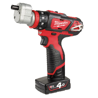 Taladro atornillador subcompacto M12 con portabrocas desmontable - M12 BDDXKIT-202C-Lire la description
