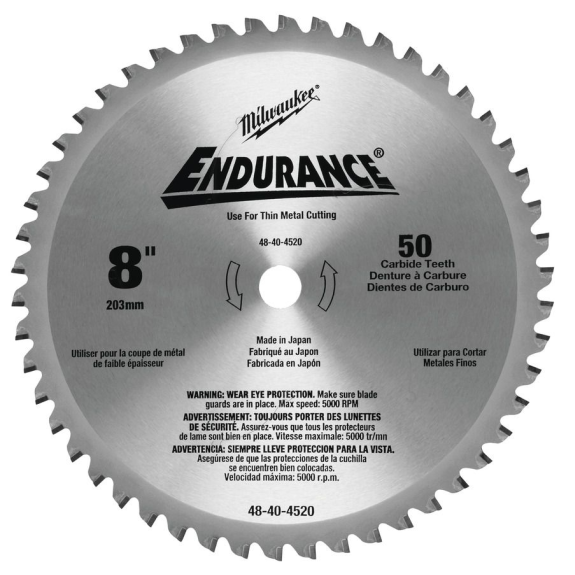 Discos para sierra circular para Metal - F 203 x 15,87 x 50 - 1 pc-Leer más