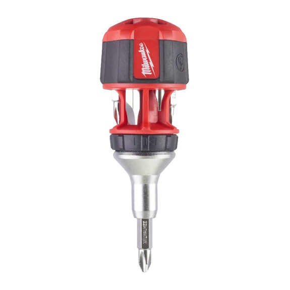 Multipuntas compacto con carraca 8 en 1 - 8 in 1 Compact Ratcheting Multi-bit Screwdriver - 1pc-Leer más