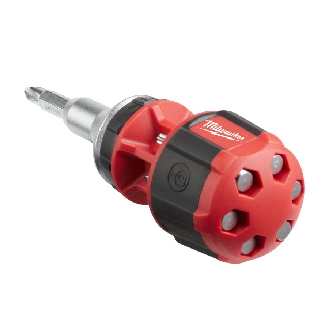 Multipuntas compacto con carraca 8 en 1 - 8 in 1 Compact Ratcheting Multi-bit Screwdriver - 1pc-Leer más