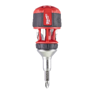 Multipuntas compacto con carraca 8 en 1 - 8 in 1 Compact Ratcheting Multi-bit Screwdriver - 1pc-Leer más