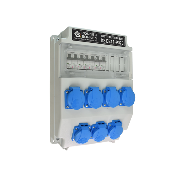 Boîtes de distribution KS DB11-P07В Nominal output current, A 32 Voltage 230/400-Lire la description