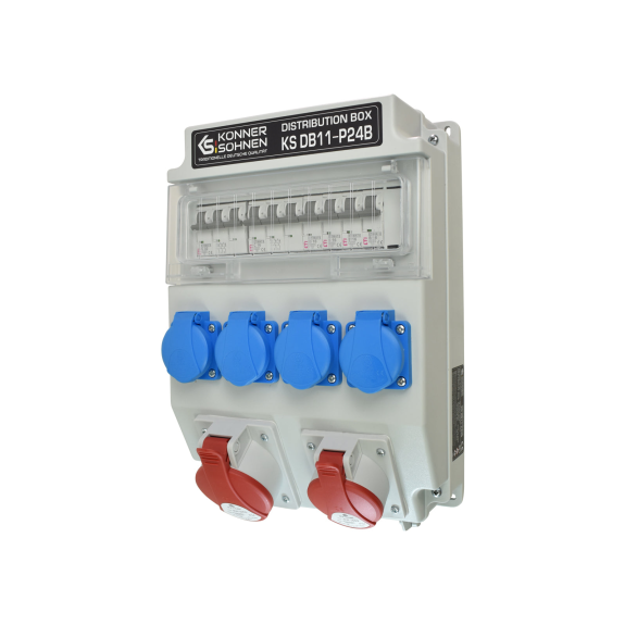 Boîtes de distribution KS DB11-P24В Nominal output current, A 32 Voltage 400-Lire la description