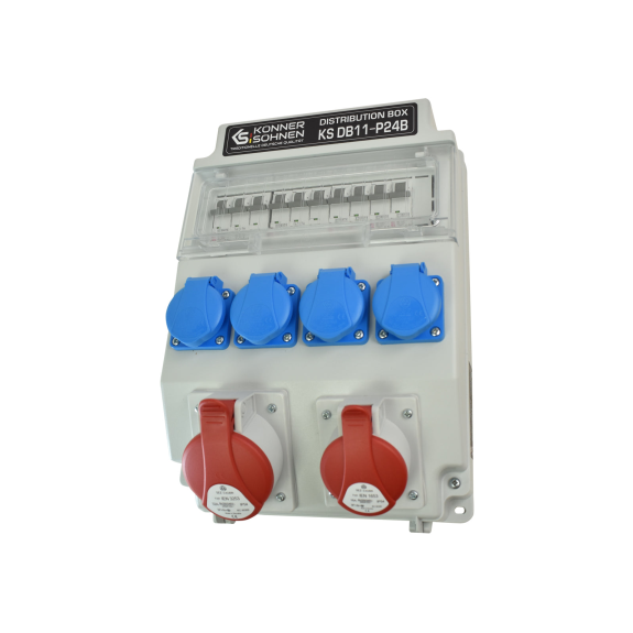 Boîtes de distribution KS DB11-P24В Nominal output current, A 32 Voltage 400-Lire la description