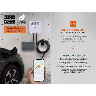 Borne de recharge pour véhicules électriques 230V 7kW-Lire la description