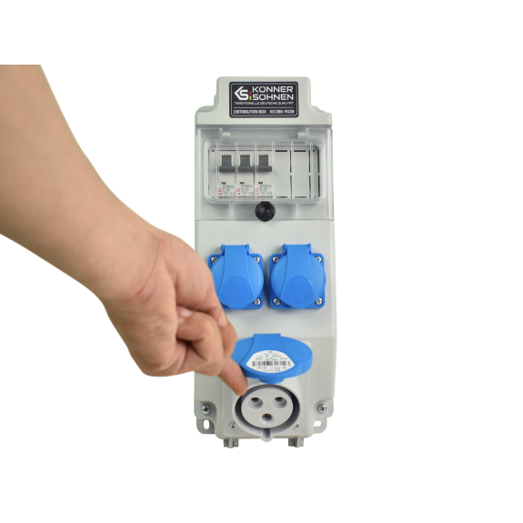 Boîtes de distribution KS DB6-P03В Nominal output current, A 32 Voltage 230/400-Lire la description