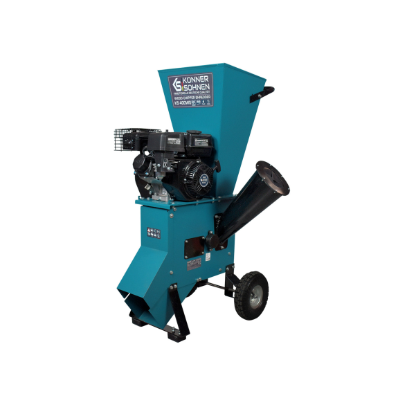 Holzschredder KS 400WS Motorleistung, PS 6.5 Anlasser Hand-Beschreibung lesen