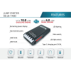 Starthilfe Powerbank KS JS-1400 Akku, mAh 18000 USB-Ausgang 5 V/3 A, 5 V/2 A