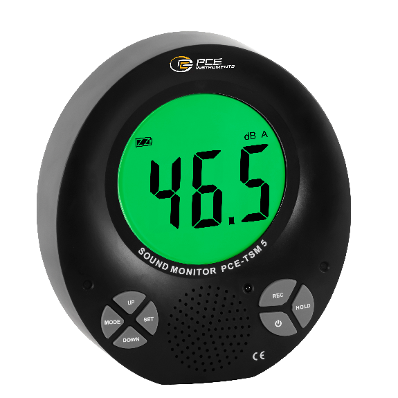PCE Instruments Schallpegel-Monitor PCE-TSM 5 Messbereich 35 ... 135 dB |Genauigkeit ±2 dB |Speicherfunktion-Beschreibung lesen