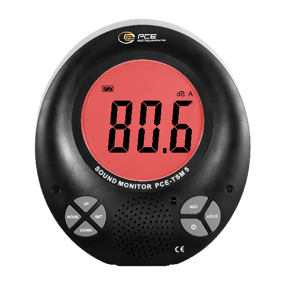 PCE Instruments Schallpegel-Monitor PCE-TSM 5 Messbereich 35 ... 135 dB |Genauigkeit ±2 dB |Speicherfunktion-Beschreibung lesen