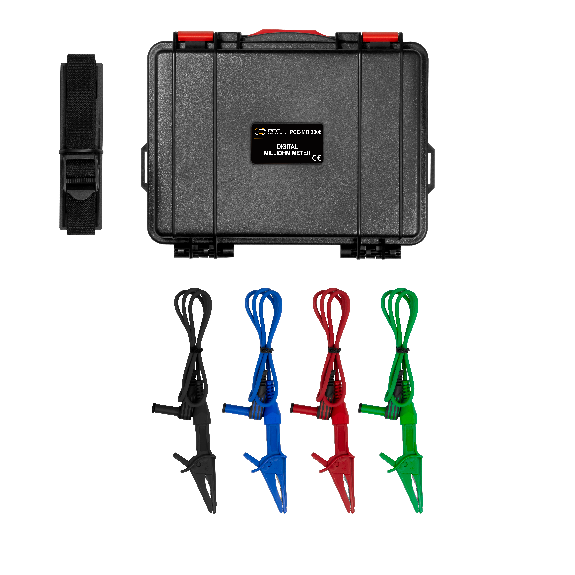 PCE Instruments Milliohmmeter PCE-MO 2006 Messbereich 0 mΩ ... 2.000 Ω |Auflösung 0,1 mΩ |Interner Speicher-Beschreibung lesen
